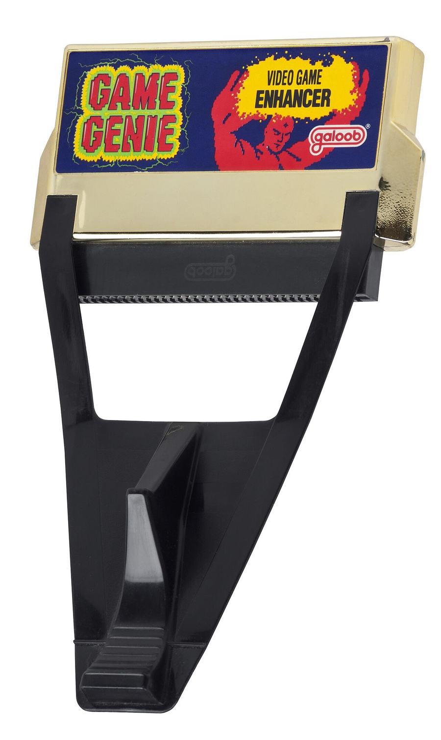 A Game Genie cartridge adapter for the NES