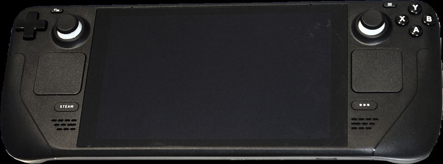 A Steam Deck handheld PC